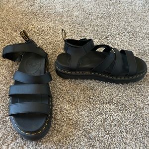Dr. Martens leather strap sandals size 11